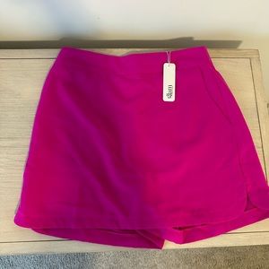Hot pink skort